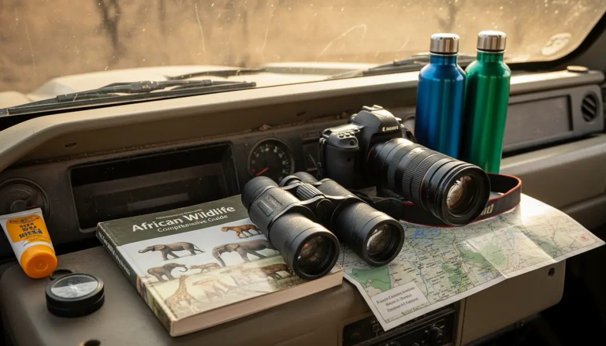 Essential items for planning a successful Kruger self drive safari adventure