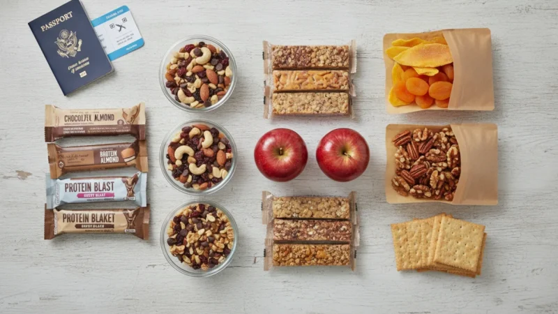 Best Travel Snacks: The Ultimate Guide to Portable Food for Flights and Road Trips