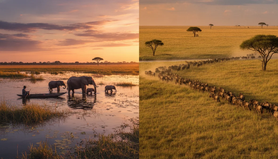 Botswana vs Kenya Safari: Complete Comparison for Your African Adventure