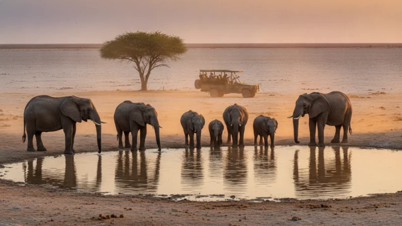 Etosha Self-Drive Safari: Complete Waterhole Guide & Camping Tips for Independent Travelers