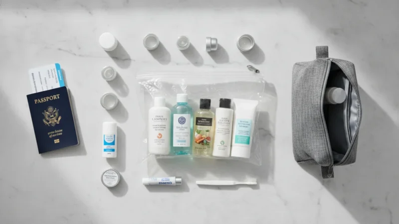 Travel Toiletries Packing Guide: TSA-Friendly Checklist and Smart Tips